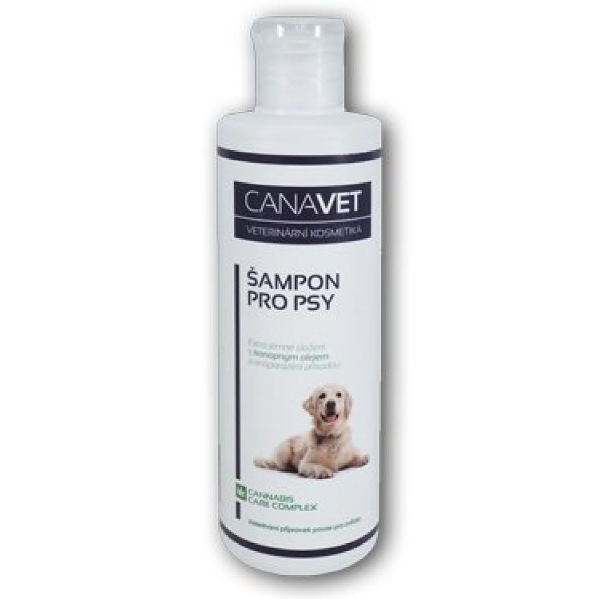 CANAVET šampón pre psov s antiparazitnou prísadou 250ml – Obrázok 1