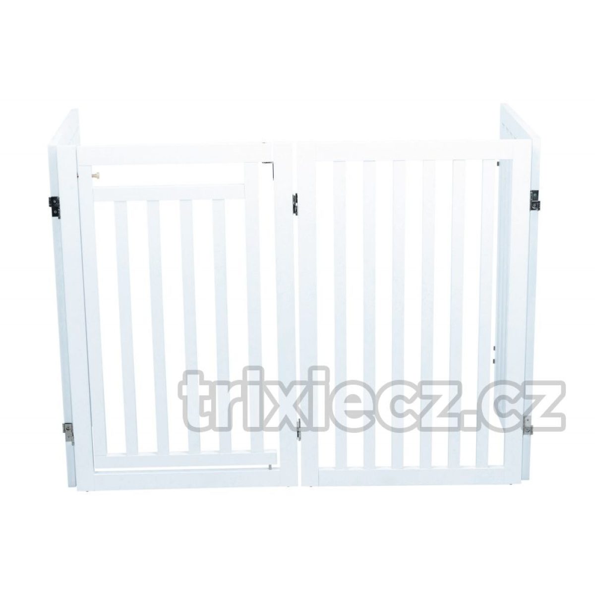 Ochranná bariéra s otváracími dvierkami, 60 - 160 x 81 cm – Obrázok 2