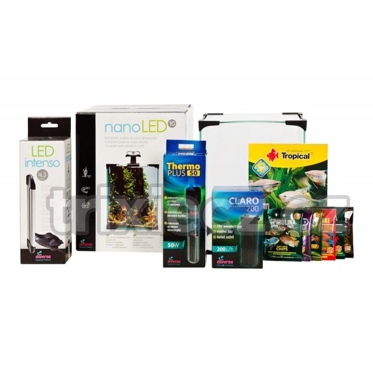 Akvarijný set nano LED 20 - 25 x 25 x 30 cm – Obrázok 6