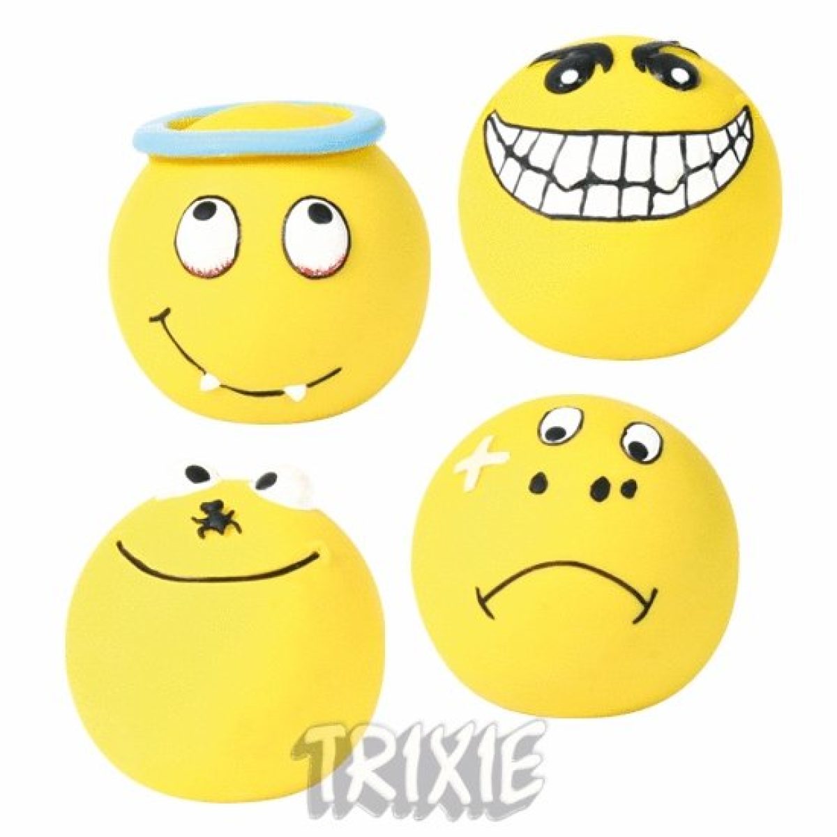 Latexové loptičky - smajlíci 6 cm – Obrázok 1