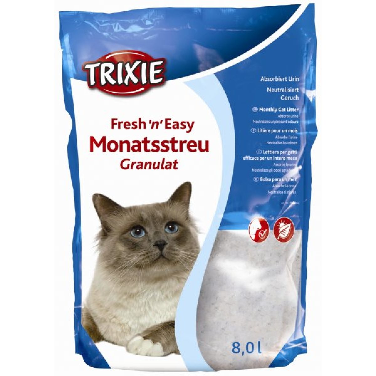 12654527144cz Fresh n Easy - granulová podstielka 8 l – Obrázok 1
