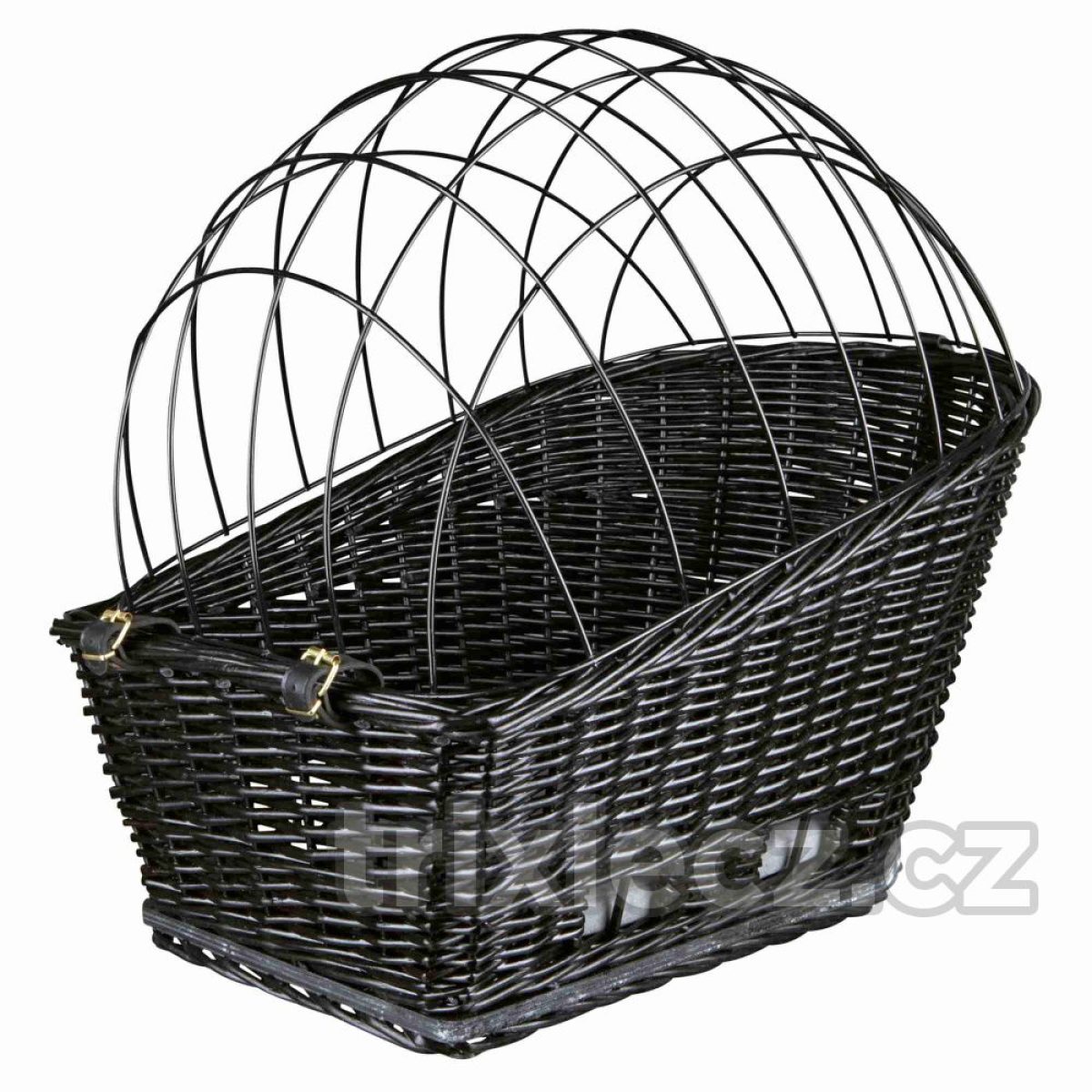 Kôš na bicykel s kovovou kabínou 35 x 49 x 55 cm – Obrázok 2