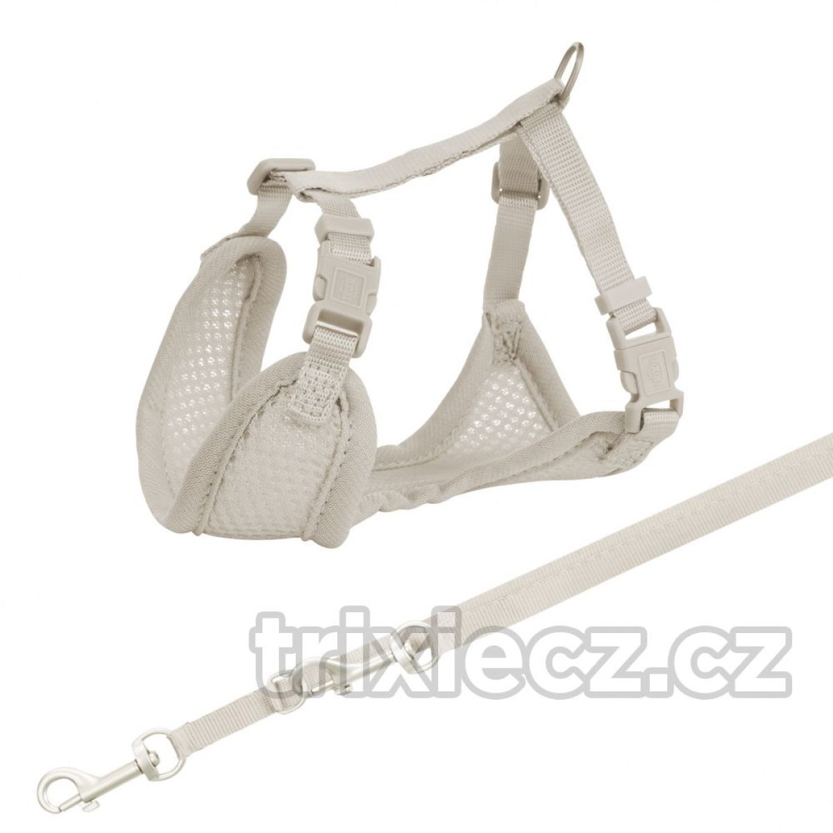 Puppy súprava, mäkký postroj 26-34 cm / 10 mm + vodítko 2 m / 10 mm – Obrázok 4