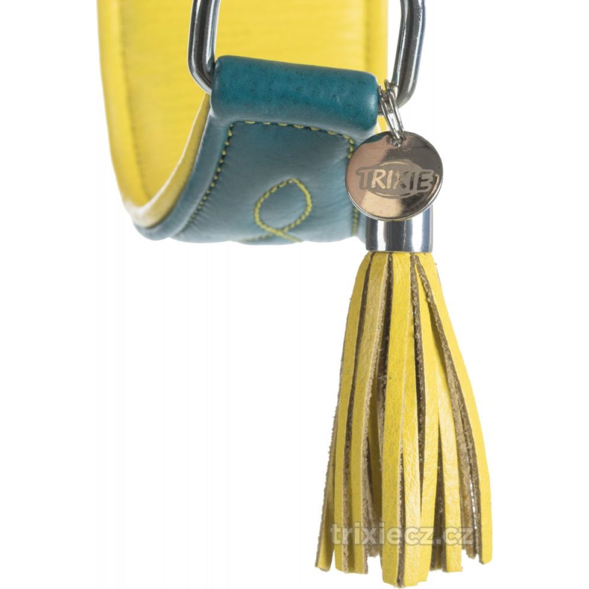 Kožený obojok pre chrty, XS: 21-26 cm / 40 mm – Obrázok 3