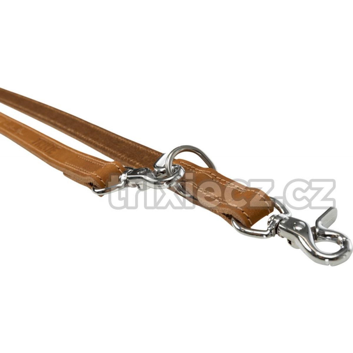 Rustic kožené predlžovacie vodítko Heartbeat, M-L: 2 m / 20 mm – Obrázok 5