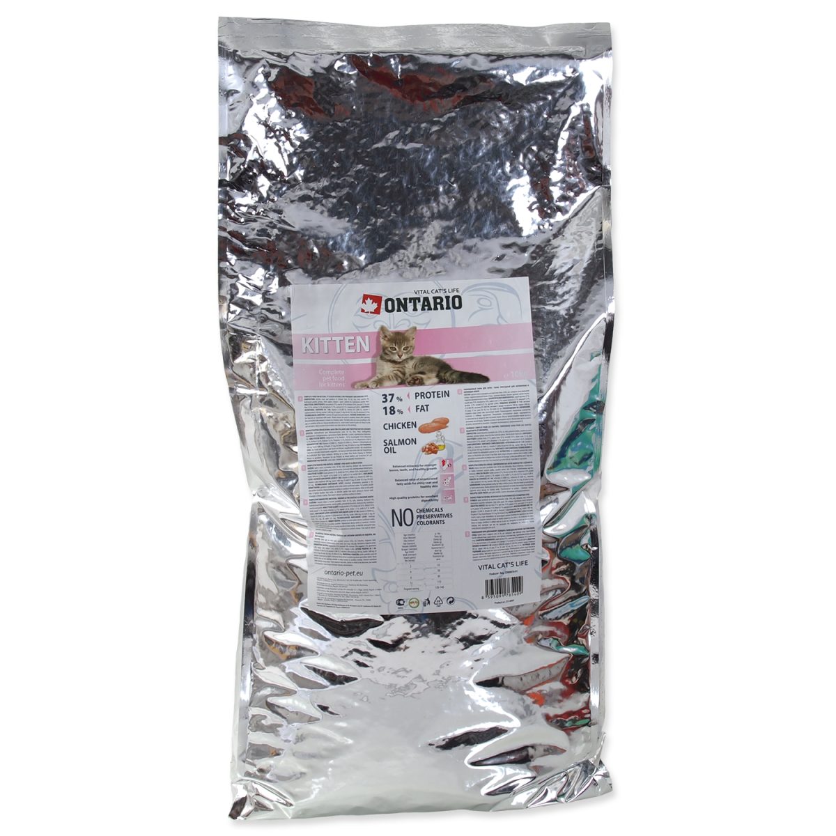 ONTARIO - Kitten kuracie mäso, 10 kg – Obrázok 1