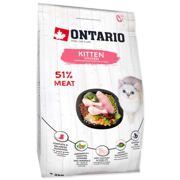ONTARIO - Kitten kuracie mäso, 2 kg