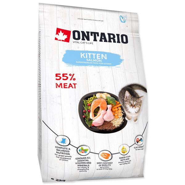 ONTARIO - Kitten losos, 2 kg