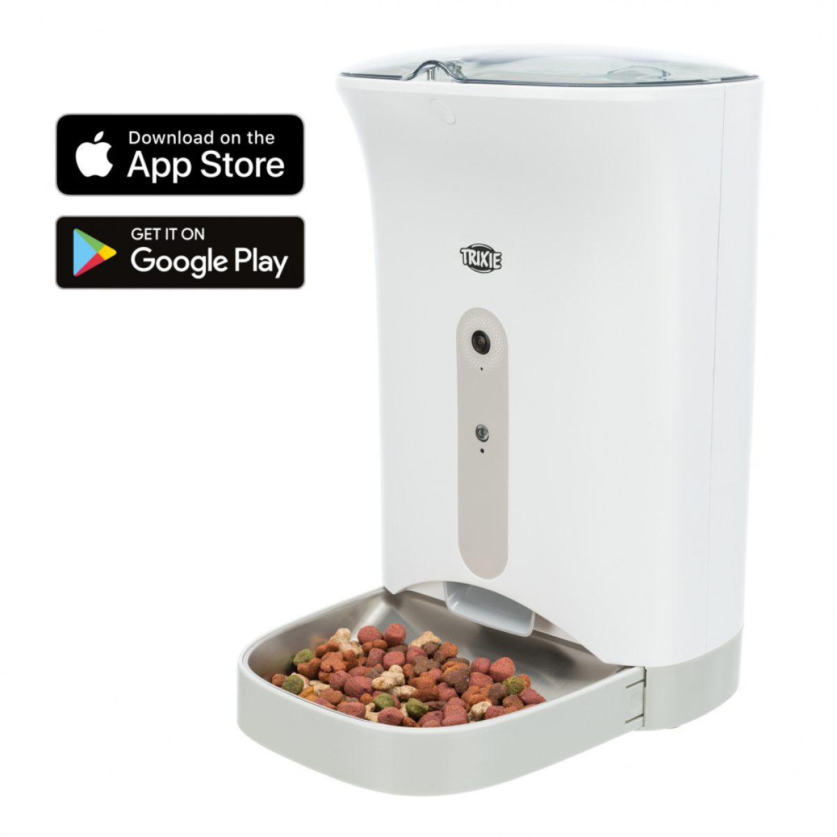 Automatický zásobník na krmivo SMART TX8 4,3l / 24x38x19 cm biely – Obrázok 1