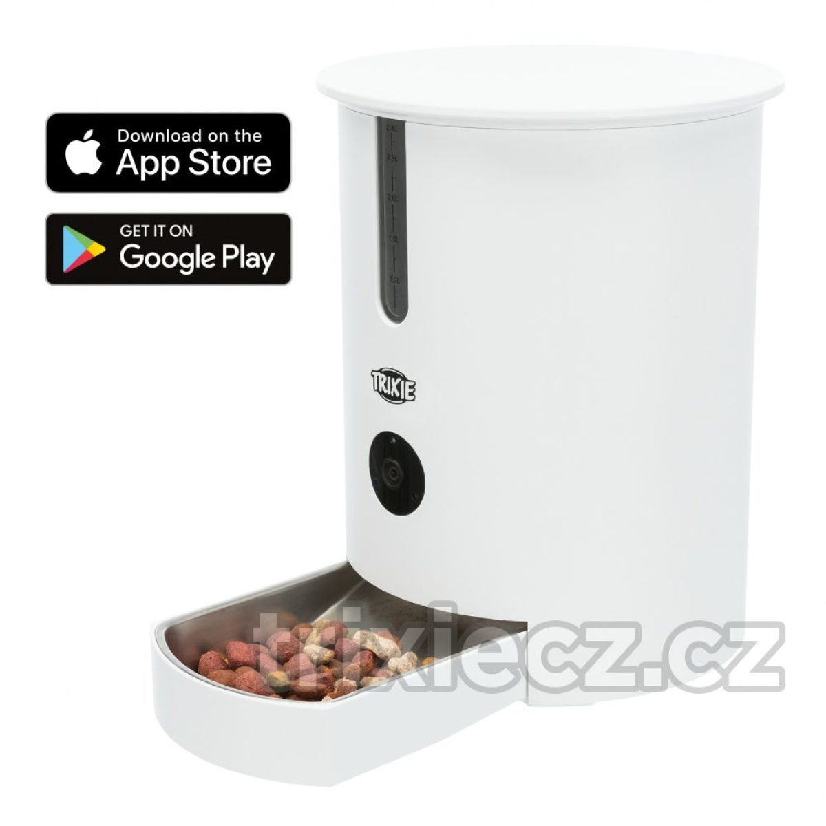 Automatický zásobník na krmivo SMART TX9 2,8l/22x28x22 cm biely – Obrázok 6