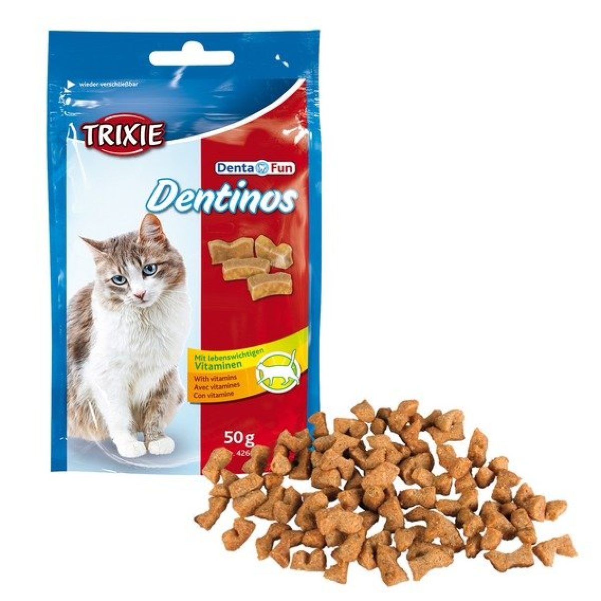 Denta Fun Dentinos - vitamíny, 50 g – Obrázok 1