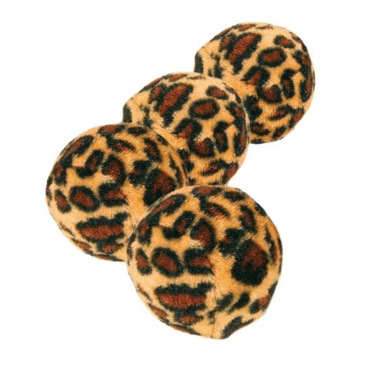 Loptička s leopardím vzorom 4 ks 4cm – Obrázok 1