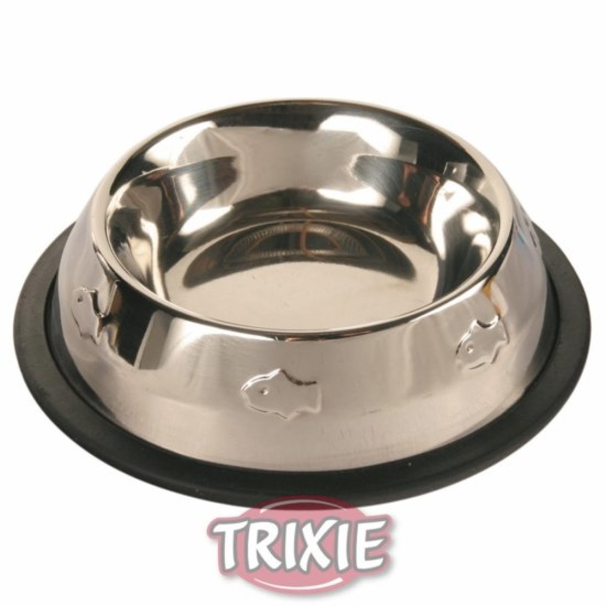 Nerezová miska s gumeným okrajom, 200 ml / 11 cm – Obrázok 1