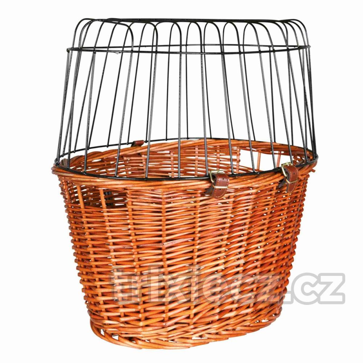 Kôš na bicykel s kovovou kabínou 44 x 48 x 33 cm – Obrázok 3