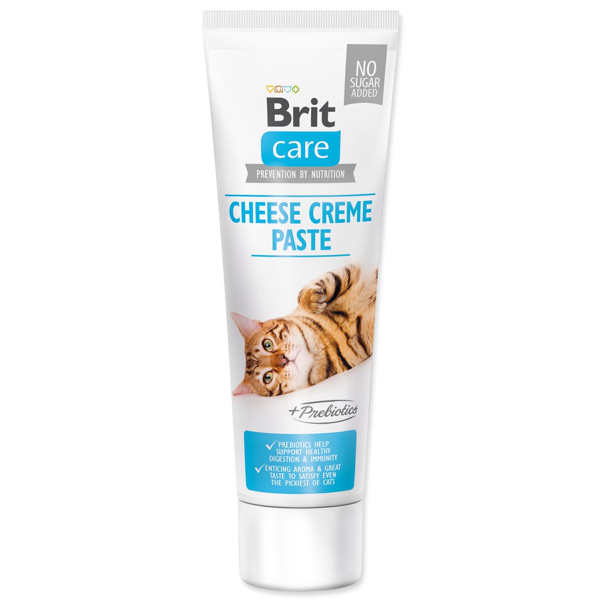 Brit Care - Adult Cats syrová pasta & prebiotiká, 100 g – Obrázok 1