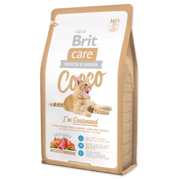 Brit Care - Cocco Cats I´m Gourmand kačacie & losos, 400 g
