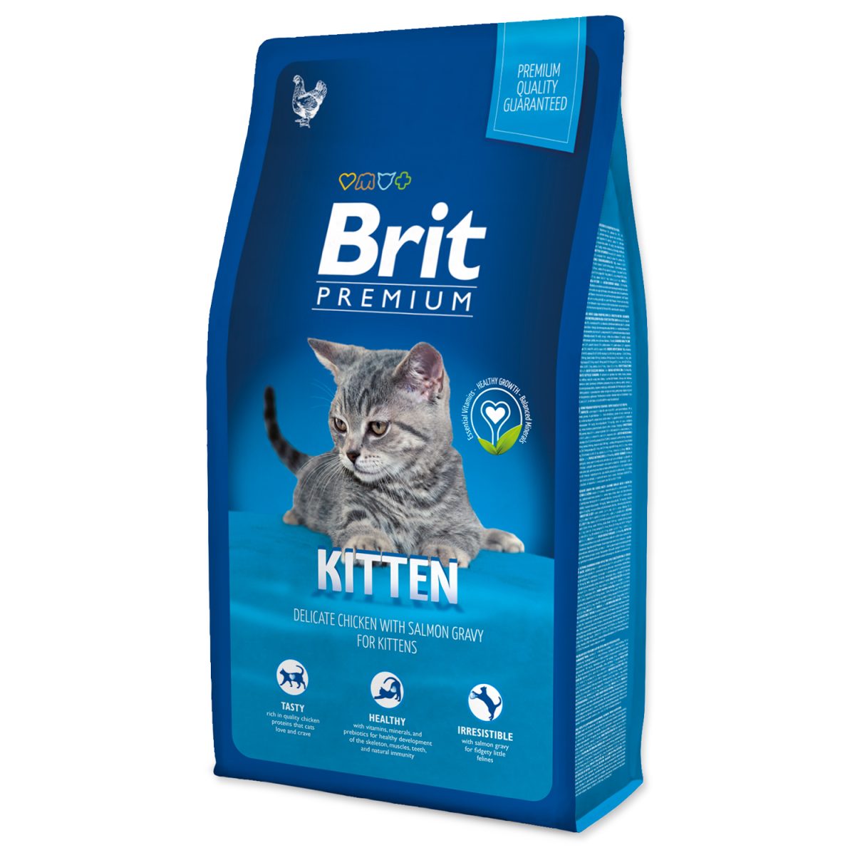 Brit Premium - Kitten kuracie, 8 kg – Obrázok 1