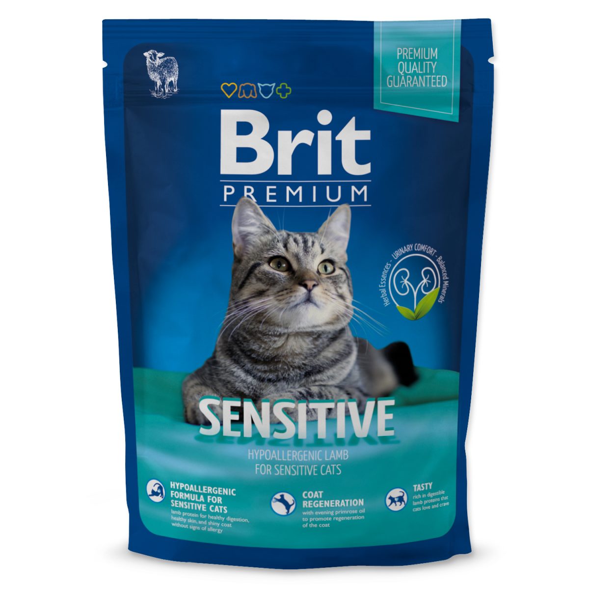 Brit Premium - Sensitive Cats jahňacie, 800 g – Obrázok 1