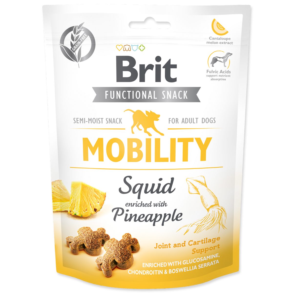 294-111417 Brit Care - Functional Snack Mobility Adult Dogs sépia & ananás, 150 g – Obrázok 1