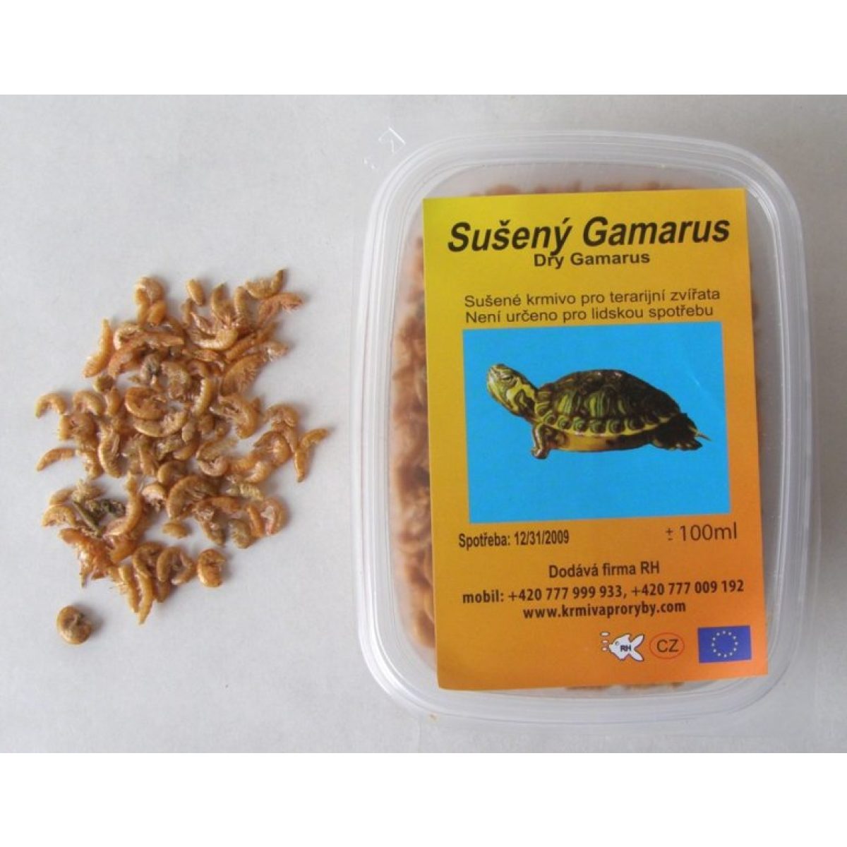 Gammarus - sušený v krabičke, 100 ml – Obrázok 1