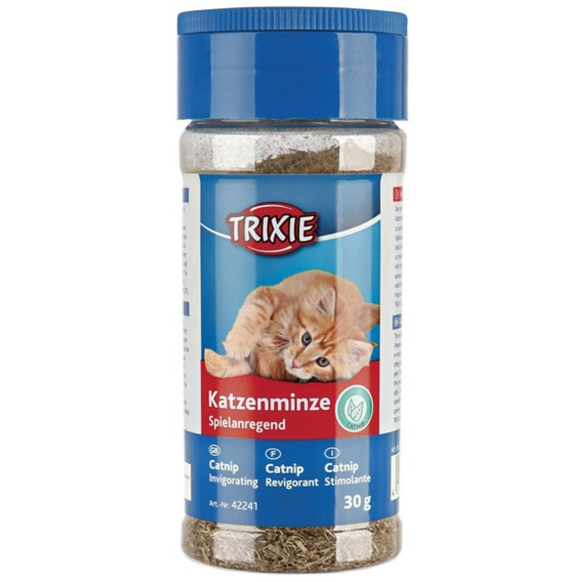 CATNIP (mačacia mäta) v plastovom šejkri 30 g – Obrázok 1