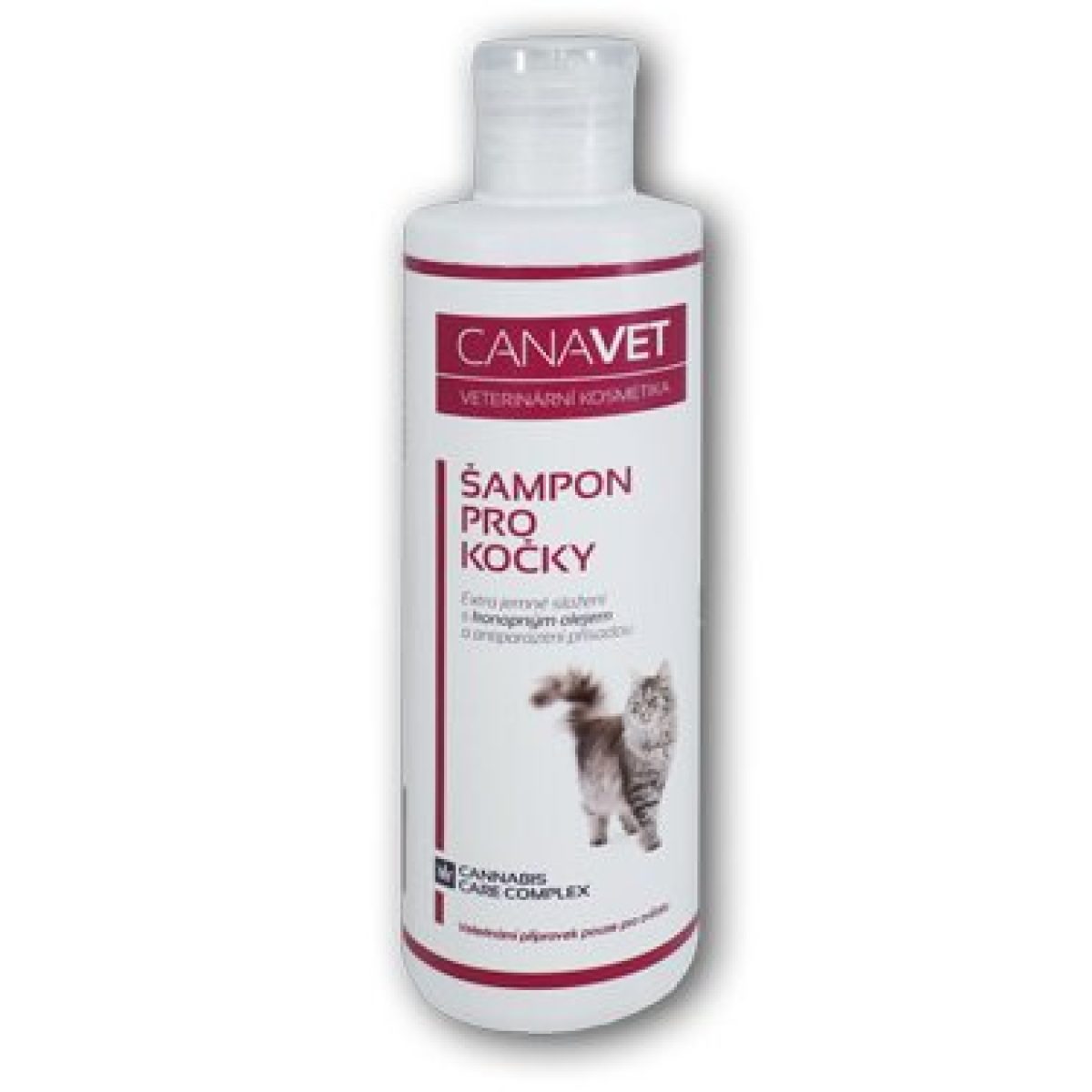 CANAVET šampón pre mačky s antiparazitnou prísadou 250 ml – Obrázok 1