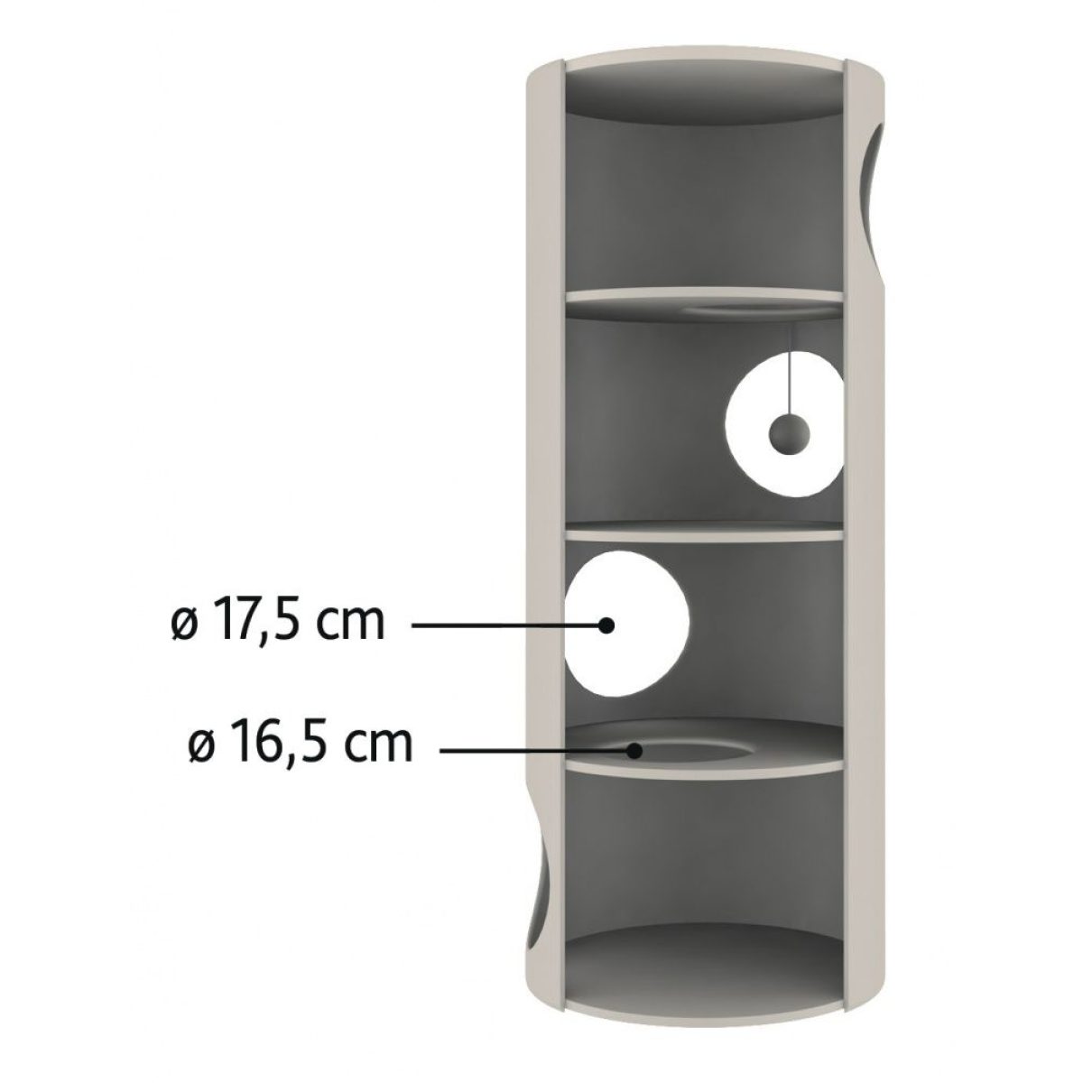 Škrabací valec pre mačky 100 cm – Obrázok 3