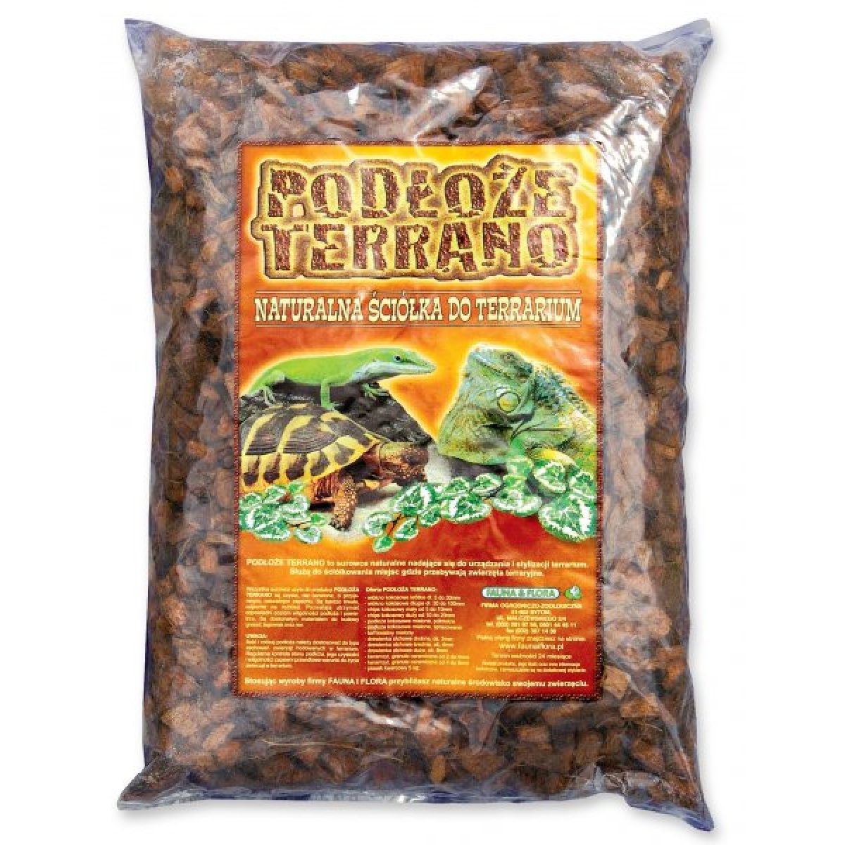 Podstielka do terária  - veľký chips 4 l – Obrázok 1