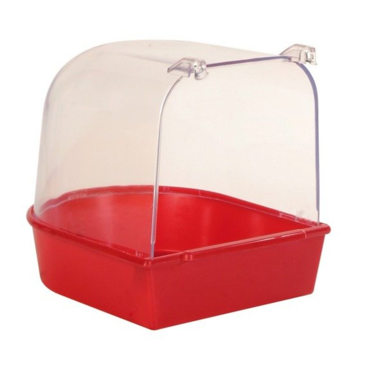 Plastová kúpeľňa pre andulky a kanáriky 15 x 13 x 13 cm – Obrázok 1