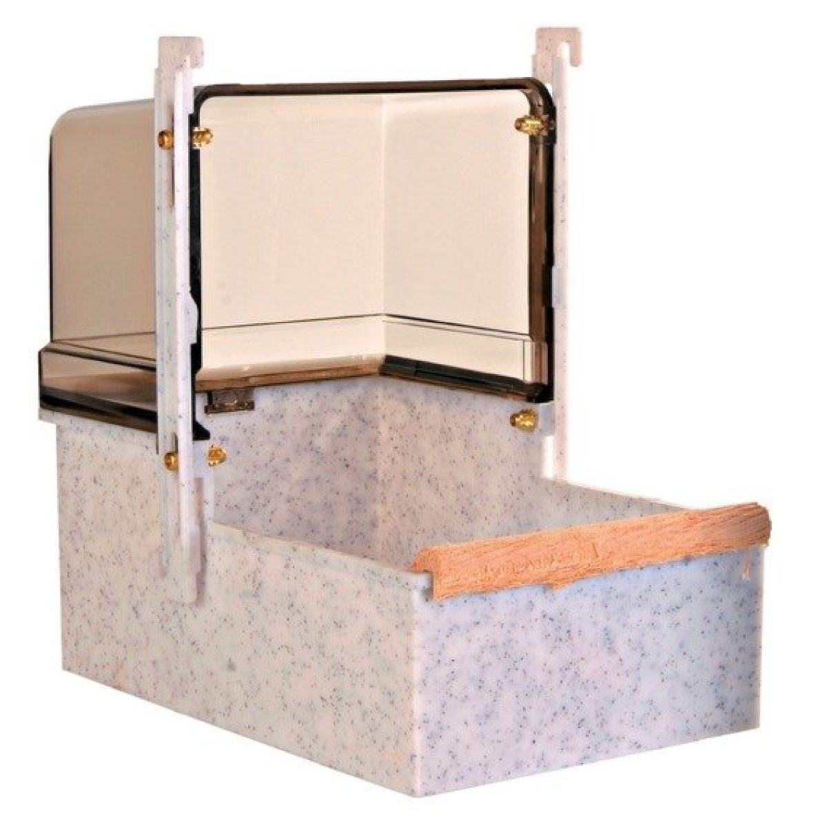 Kúpeľňa pre papagáje - veľká 23 x 15 x 26 cm – Obrázok 1
