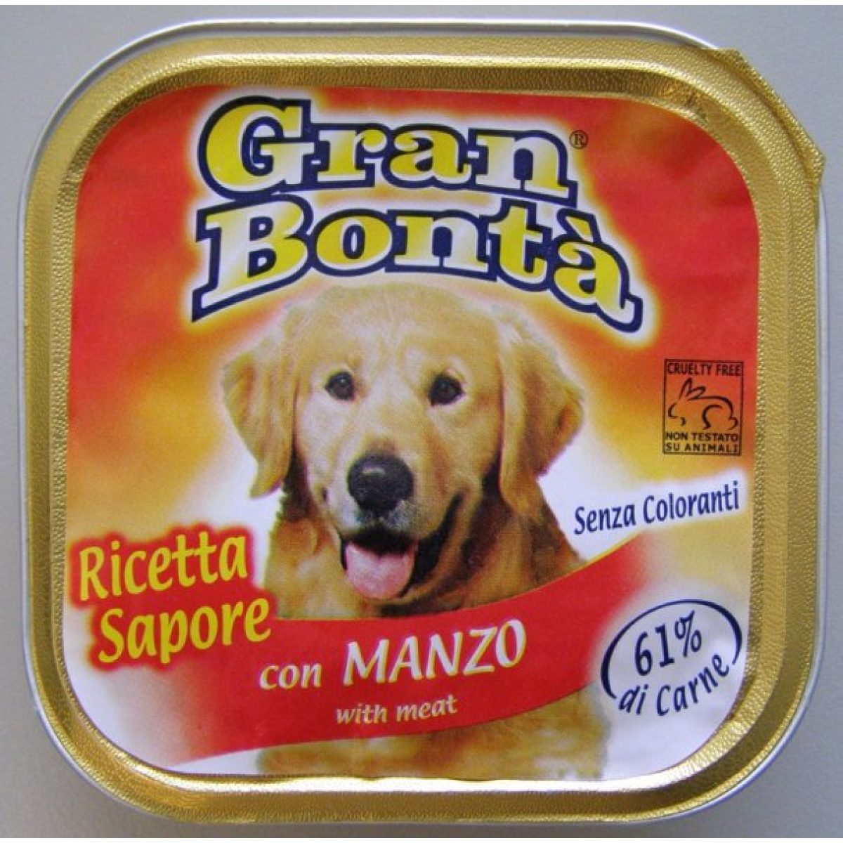 MONGE Gran Bonte paštéta - hovädzie mäso, 150 g – Obrázok 1