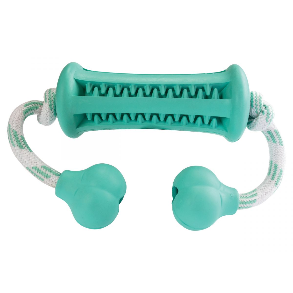 Dentálna starostlivosť - mätový valček s lanom 38 cm – Obrázok 1