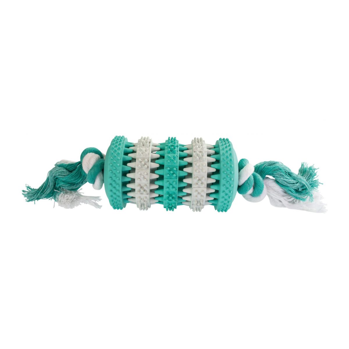 Dentálna starostlivosť - mätový Roller s bavlneným lanom 26 cm – Obrázok 1