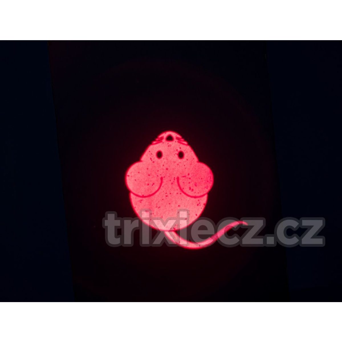 LED svetlo s motívom myši, USB nabíjanie, 8,5 cm – Obrázok 4
