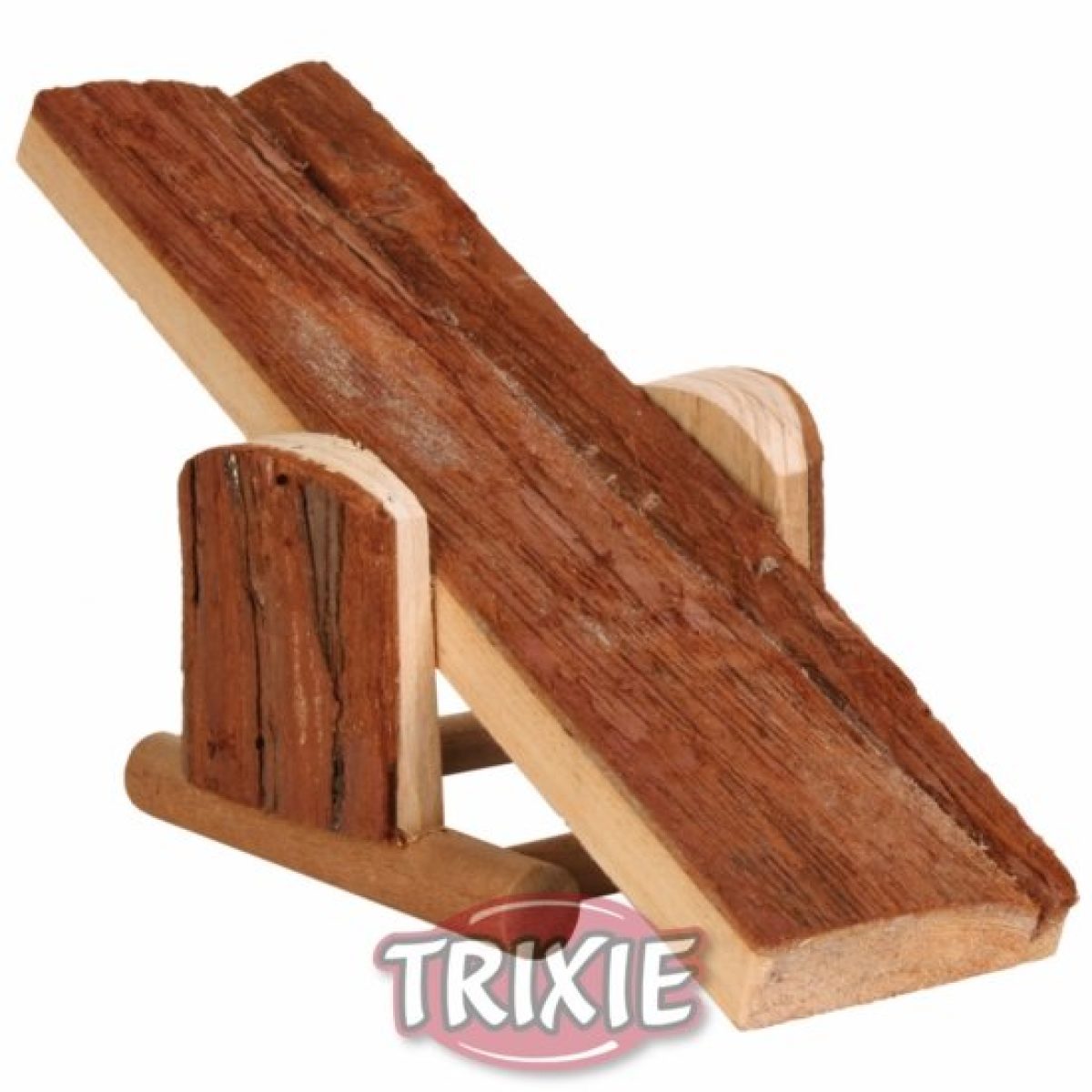 Drevená hojdačka pre malé hlodavce 22 x 7 x 8 cm – Obrázok 1