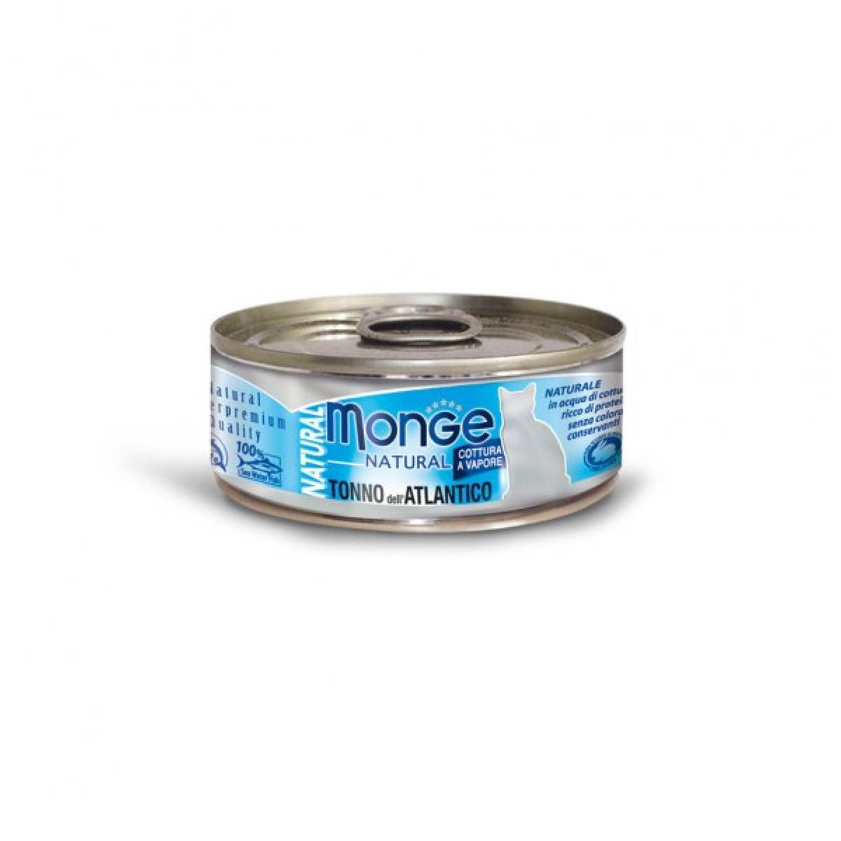 MONGE NATURAL - tuniak, 80 g – Obrázok 1