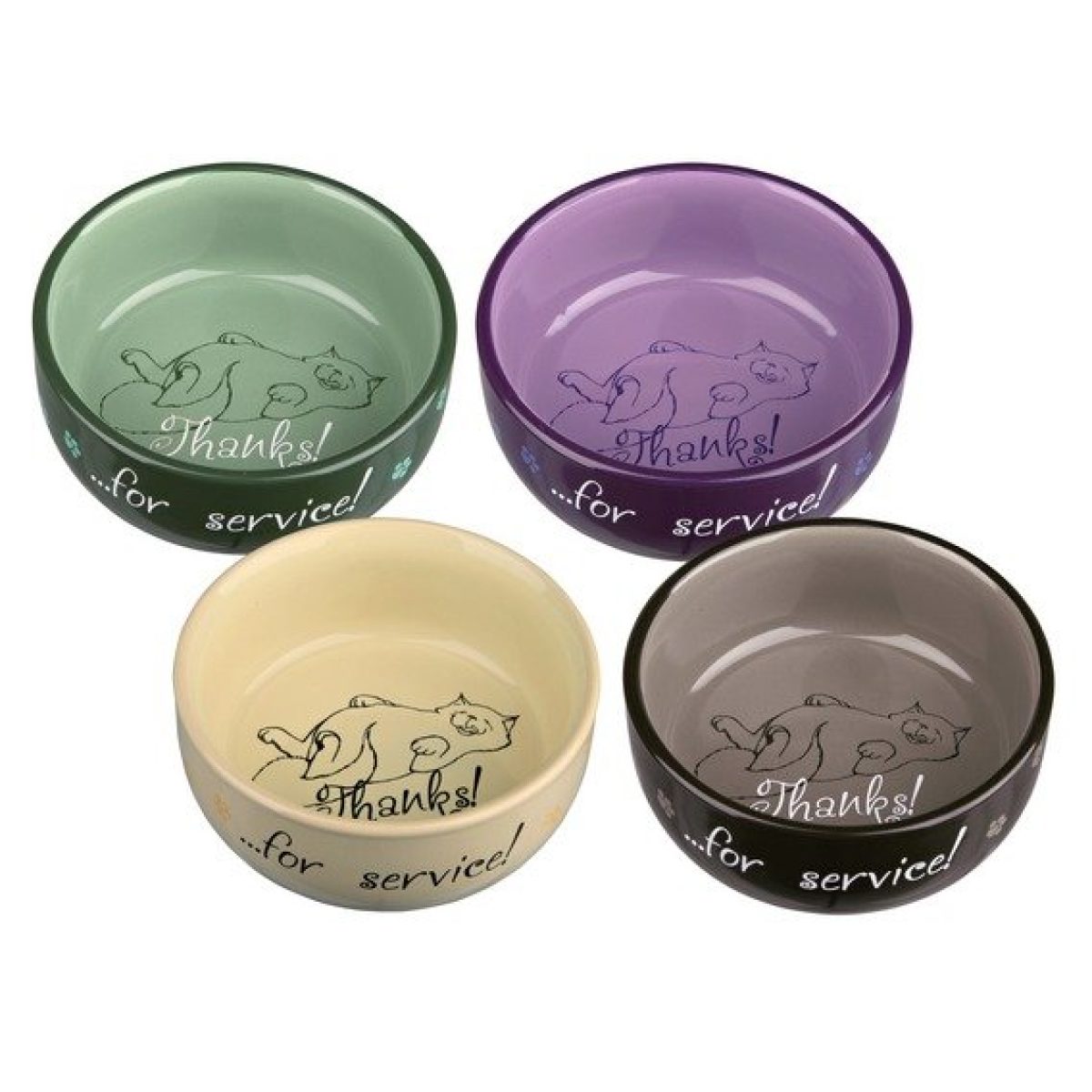 534397213cz Keramická miska s motívom - 300 ml / 11 cm – Obrázok 1