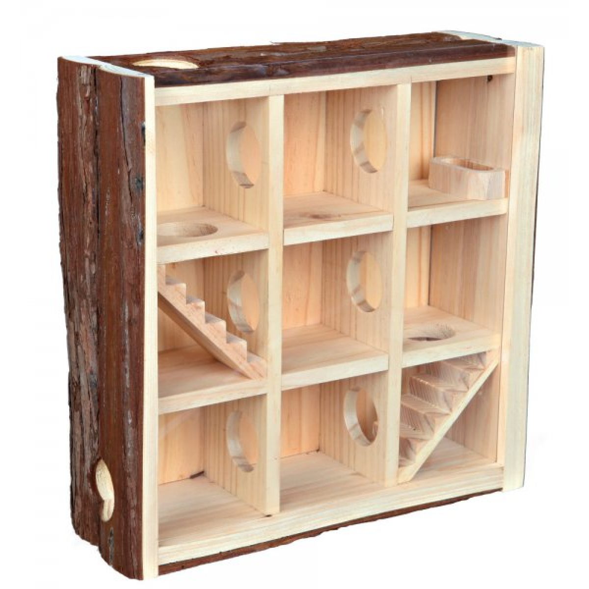 61848 Hracia veža s bludiskom, 3 poschodia 30 x 30 x 10 cm – Obrázok 1