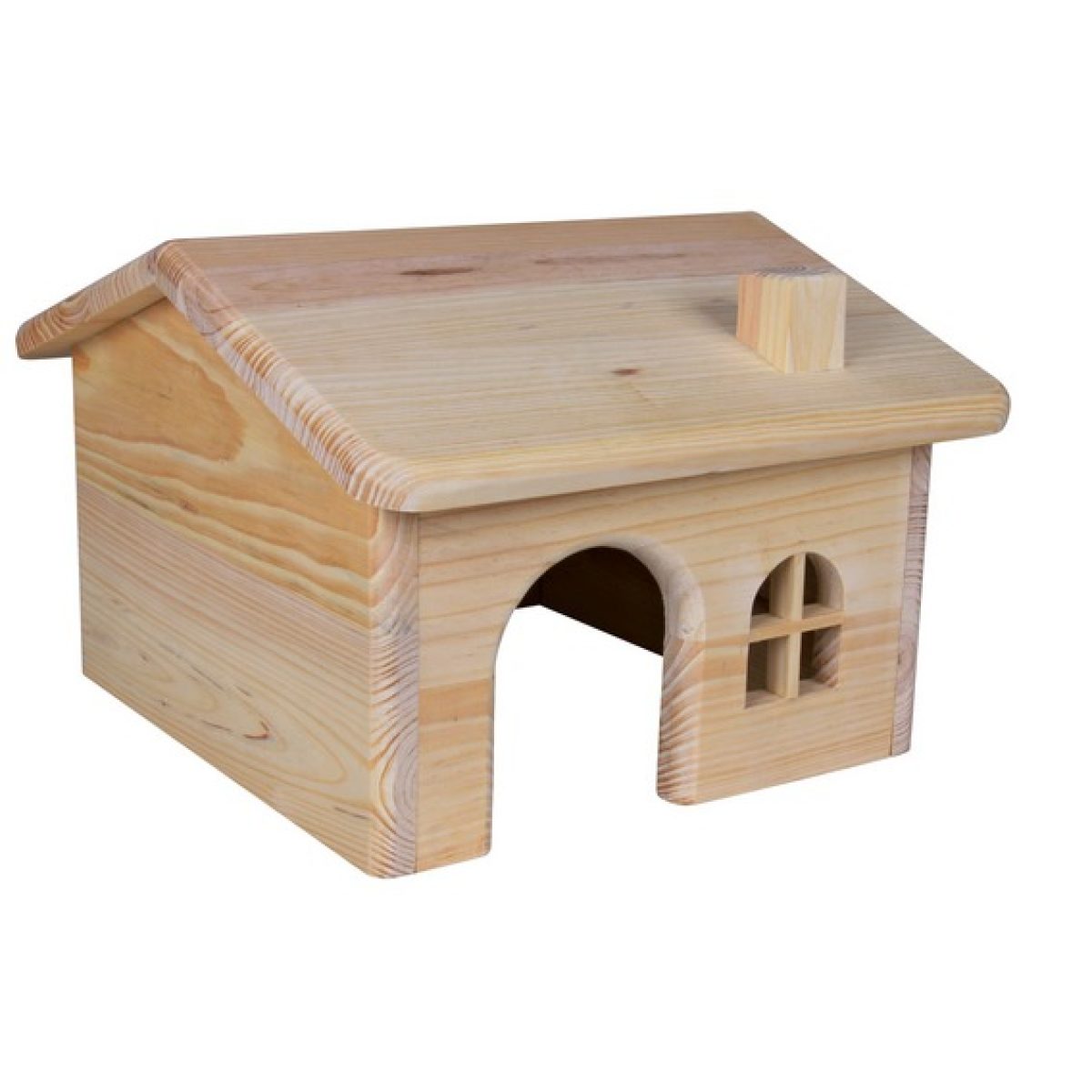 Domček so sedlovou strechou pre myši a škrečky 15 x 11 x 15 cm – Obrázok 1