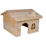 Domček so sedlovou strechou pre myši a škrečky 15 x 11 x 15 cm
