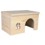 Domček pre škrečka s rovnou strechou 15 x 12 x 15 cm