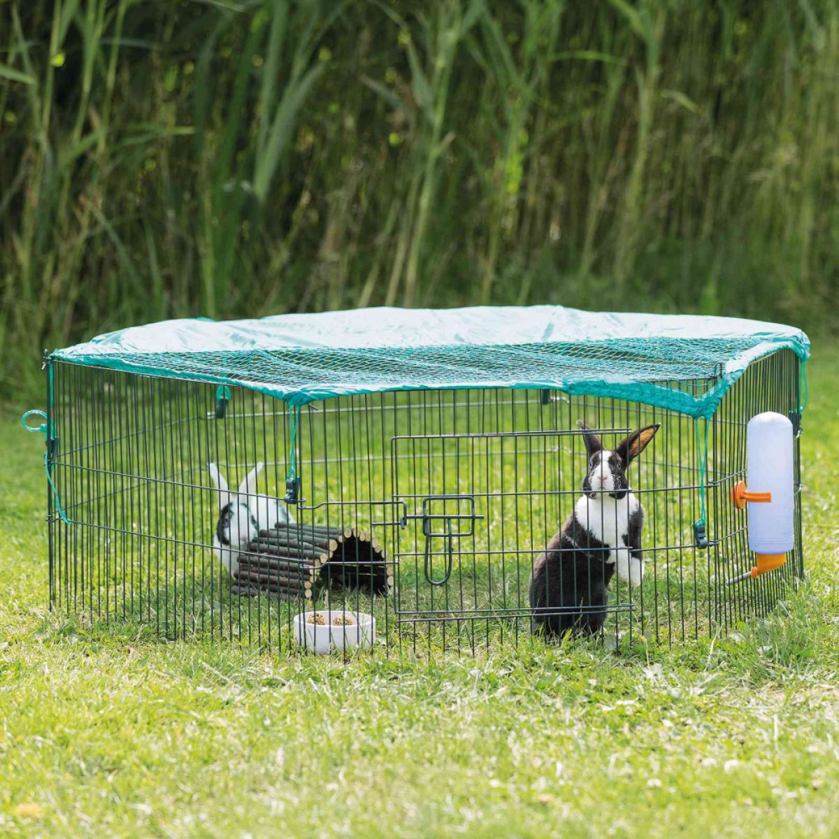 Vonkajší výbeh pre mláďatá, so sieťkou 116 x 38 cm – Obrázok 1