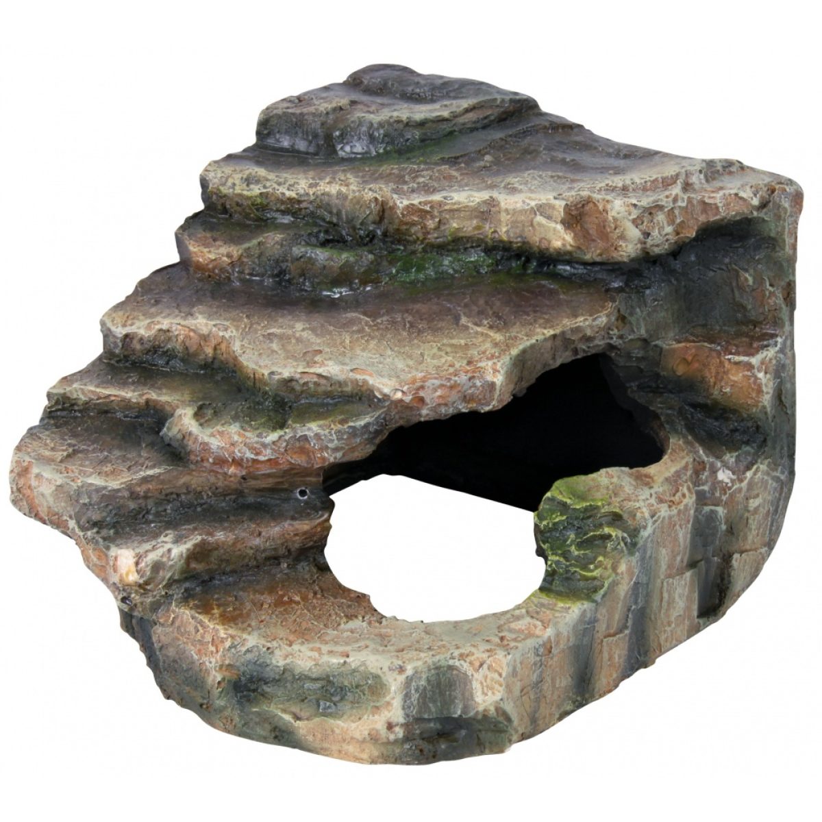 Rohová skala s jaskyňou - púštny prales 16 x 12 x 15 cm – Obrázok 1