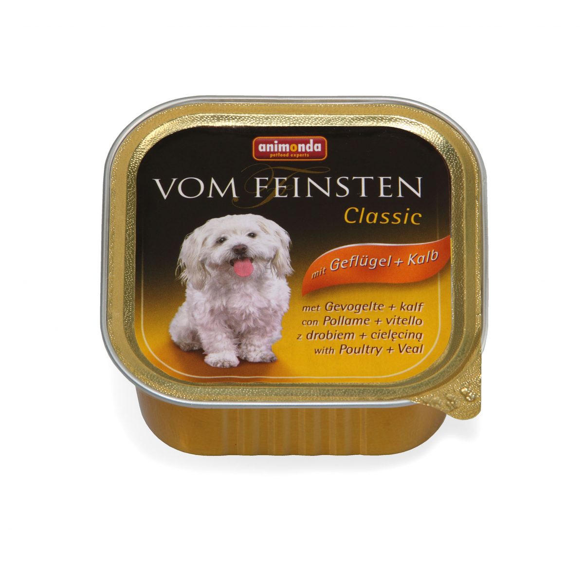 Animonda - Vom Feinsten Classic Adult Dogs hydinové & teľacie, 150 g – Obrázok 1