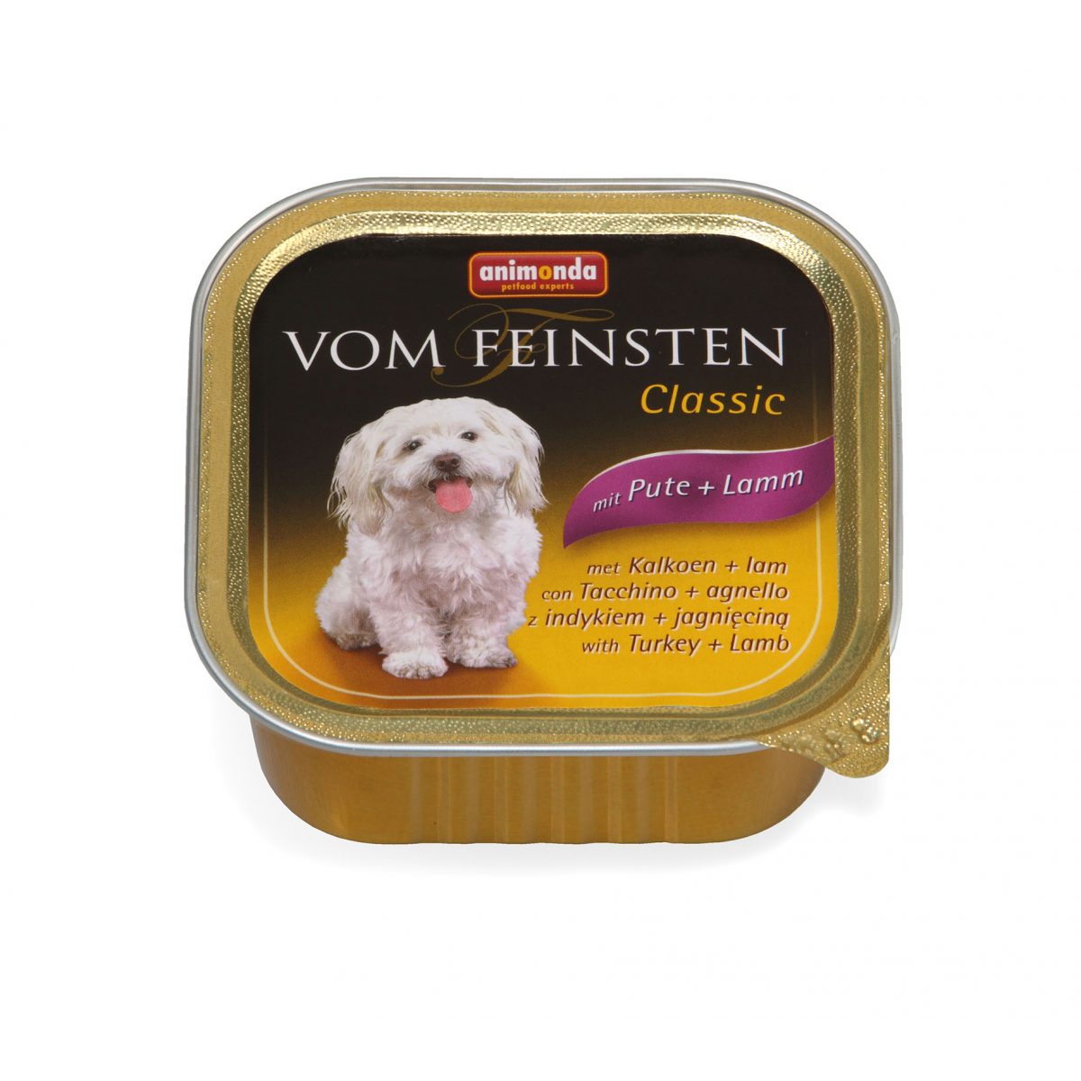 Animonda - Vom Feinsten Classic Adult Dogs morčacie & jahňacie, 150 g – Obrázok 1