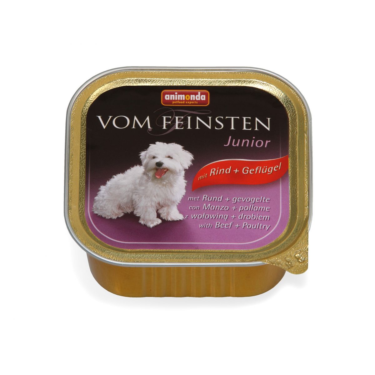 Animonda - Vom Feinsten Junior Dogs hovädzie & hydinové, 150 g – Obrázok 1