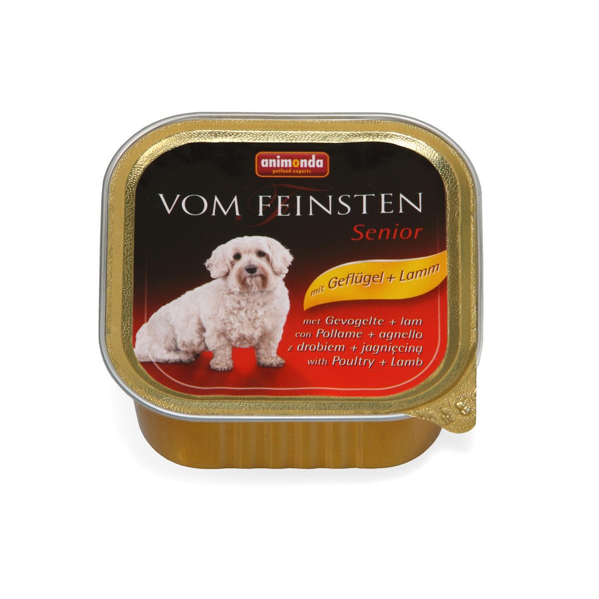 Animonda - Vom Feinsten Senior Dogs hydinové & jahňacie, 150 g – Obrázok 1