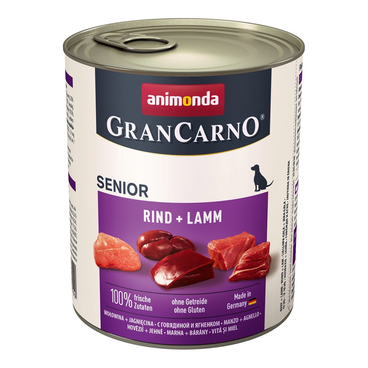 Animonda - GranCarno Senior Dogs hovädzie & jahňacie, 800 g – Obrázok 1
