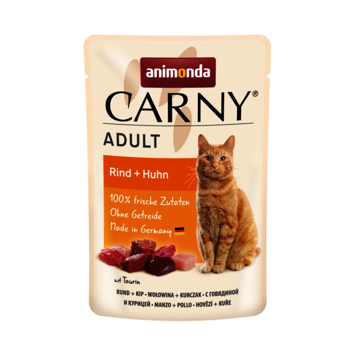 Animonda - Carny Adult Cats hovädzie & kuracie, 85 g – Obrázok 1