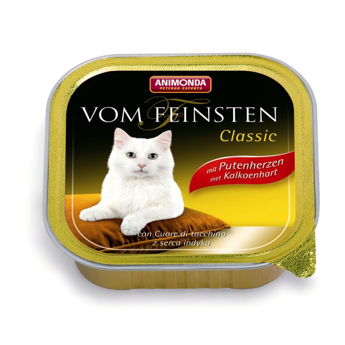 Animonda - Vom Feinsten Classic Adult Cats morčacie srdiečka, 100 g – Obrázok 1